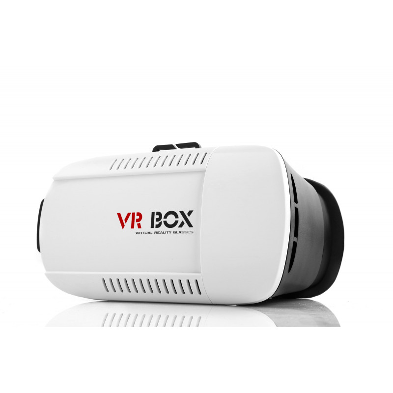 algodón como eso Estéril VR BOX - Virtual Reality Glasses White - Drontech Revendeur Drone Pro et  loisir Yuneec Parrot DJI