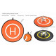 Fast-fold protective landing pad helipad for RC Drone Quadcopter Helicopter