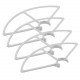 Quick release propeller guards for Yuneec Q500 quadcopter (White)