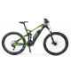 KAWASAKI KSX 8.2 Full Suspension Mountain Bike 27.5+ SHIMANO STEPS 8000 green