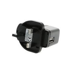 Adaptateur PS501 Secteur 100-240 V vers USB 5V continu, 5 A, prise UK