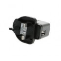 Adaptateur PS501 Secteur 100-240 V vers USB 5V continu, 5 A, prise UK